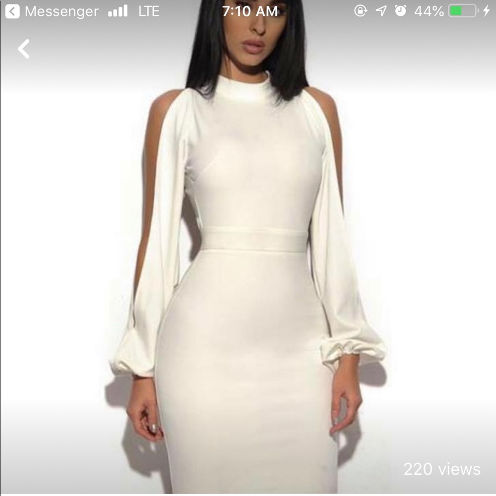 White dress